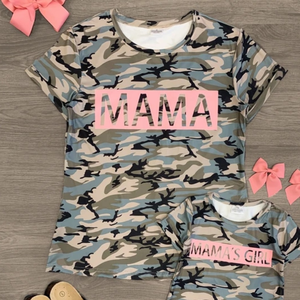 Camo Mama shirt